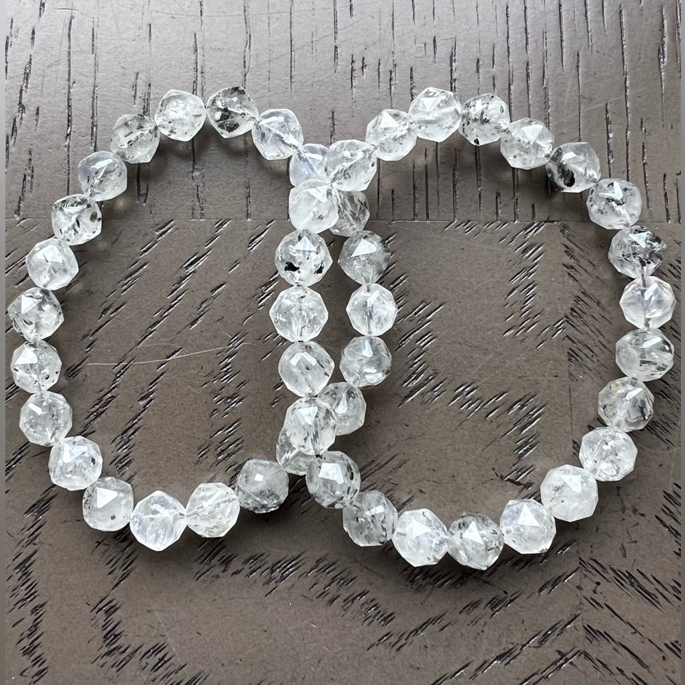 Mica in quartz bracelet ( ONE )